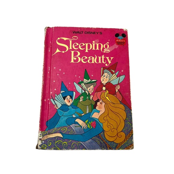 Vintage Disney Sleeping Beauty Books Bundle Of 2 - Picture 3 of 9